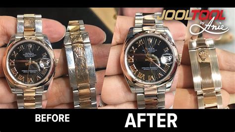 how to polish gold rolex.